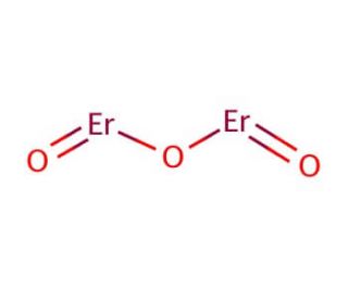 Chemical structure of Erbium(III)Oxide Nanopowder