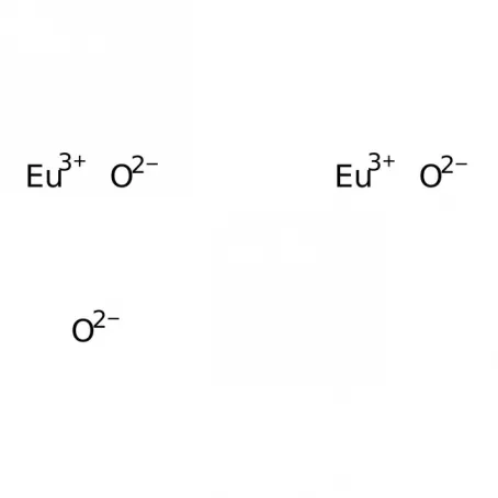 Chemical structure of Europium(III)Oxide,Nanopowder,