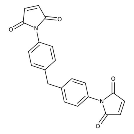 Chemical structure of N,N'-(4,4'-diphenylmethane bismaleimide) | 13676-54-5