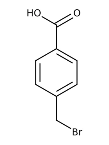 Chemical structure of Eprosartan RC D (4-Bromomethylbenzoic acid(Bromomethylbenzoic acid)) | 6232-88-8