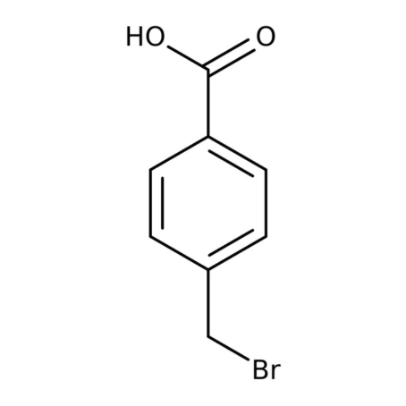 Chemical structure of Eprosartan RC D (4-Bromomethylbenzoic acid(Bromomethylbenzoic acid)) | 6232-88-8