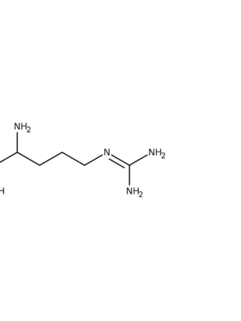 Chemical structure of L-Arginine HCI | 1119-34-2