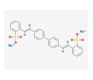 Chemical structure of Optical Brightener 4BK（C I 113）| 27344-41-8