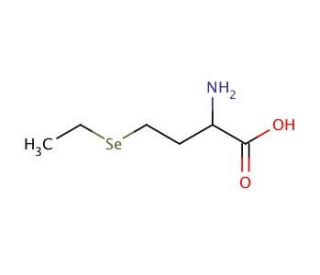 Chemical structure of Seleno-DL-ethionine | 2578-27-0