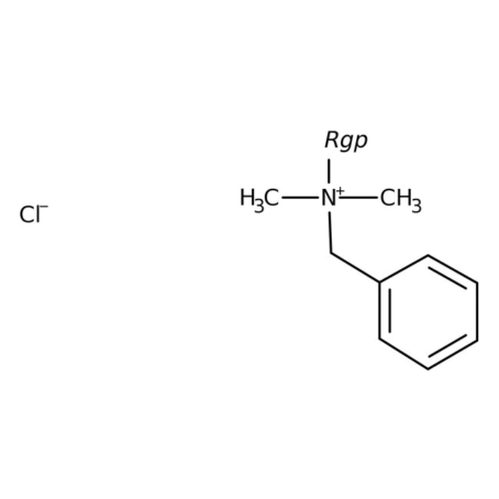 Chemical structure of Benzalkonium chloride | 8001-54-5