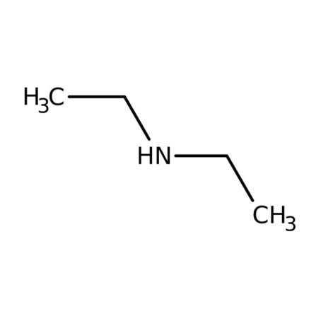 Chemical structure ofDiethylamine | 109-89-7