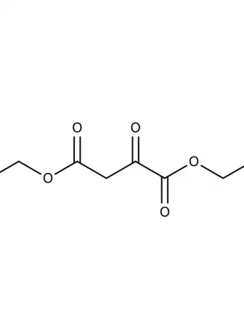 Chemical structure of Butanedioic acid, 2-oxo-1,4-diethyl ester | 108-56-5