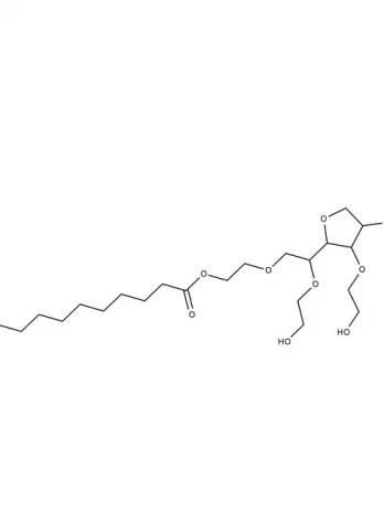 Chemical structure of Polysorbate 20 | 9005-64-5