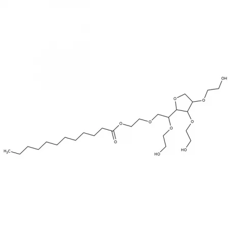 Chemical structure of Polysorbate 20 | 9005-64-5