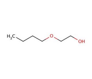 Chemical structure of Ethylene Glycol Monobeutal Ether | 111-76-2