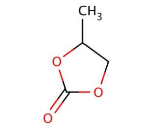 Chemical structure of Propylene Carbonate - Anhydrous | 108-32-7