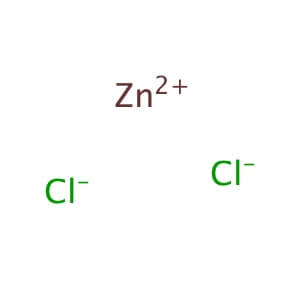 Chemical structure of Zinc Chloride in 2-MeTHF | 7646-85-7