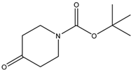 Chemical Drawing of N-Boc-4-piperidone | 79099-07-3