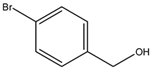 Chemical structure of 4-Bromobenzyl alcohol | 873-75-6