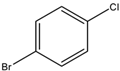 Chemical structure of 4-Bromochlorobenzene | 106-39-8