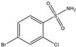 Chemical drawing of 4-Bromo-2-chlorobenzenesulfonamide | 351003-59-3