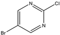 Chemical structure of Chemical structure of 5-Bromo-2-chloropyrimidine | 32779-36-5