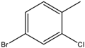 Chemical structure of 4-Bromo-2-chlorotoluene | 89794-02-5