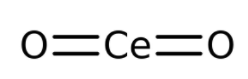 Chemical structure of Cerium(IV)Oxide Nanopowder | 1306-38-3