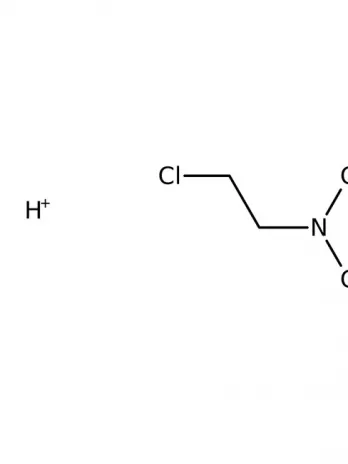 Chemical structure of 2-(Dimethylamino)ethyl hydrochloride | 4584-46-7