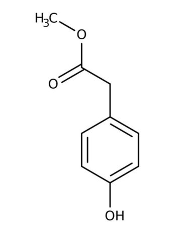 Chemical structure of Methyl-4-hydroxy phenylacetate | 14199-15-6