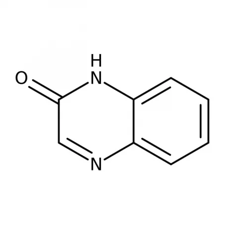 Chemical structure of 2-Quinoxalinol | 1196-57-2