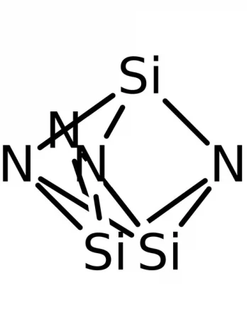 Chemical structure of Silicon nitride Nanopowder