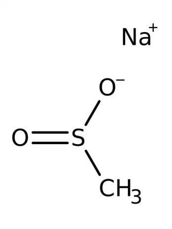 Chemical structure of Sodium methanesulfinate, tech., 85% | 20277-69-4
