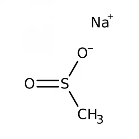 Chemical structure of Sodium methanesulfinate, tech., 85% | 20277-69-4