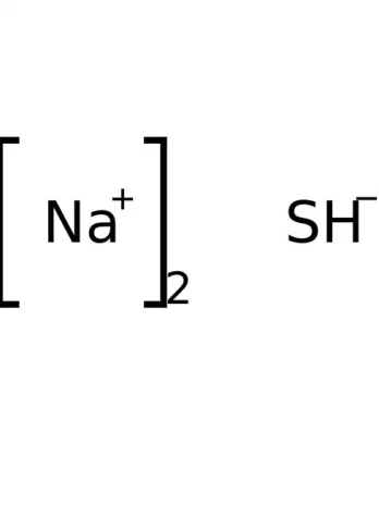 Chemical structure of Sodium sulfide | 1313-82-2
