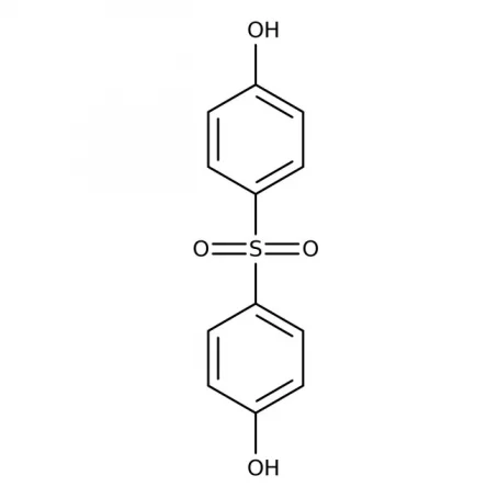 Chemical structure of 4,4’-Sulfonyldiphenol | 80-09-1