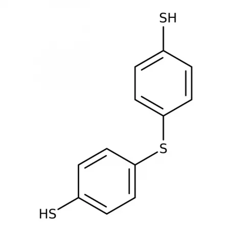Chemical structure of 4,4’-Thiobisbenzenethiol | 19362-77-7