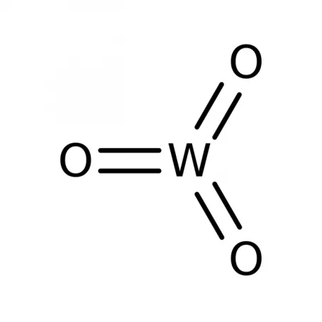 Chemical structure of Tungsten(VI)Oxide Nanopowder