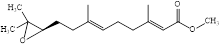 Chemical Structure of Juvenile Hormone 3 (CAS 24198-95-6)
