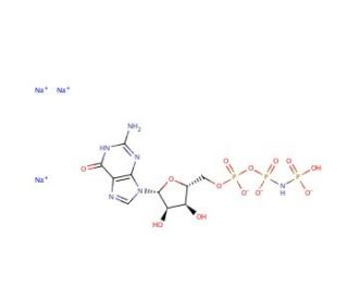 Chemical structure of Guanylyl Imidodiphosphate | 148892-91-5