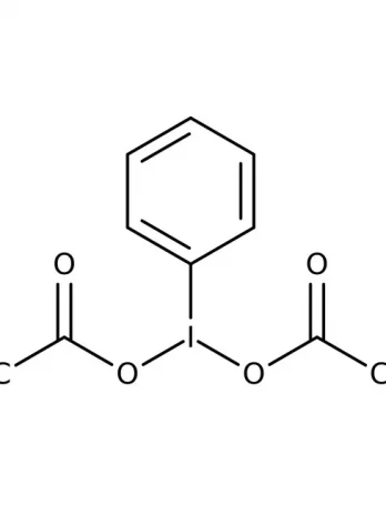 Chemical structure of Iodobenzene Diacetate | 3240-34-4