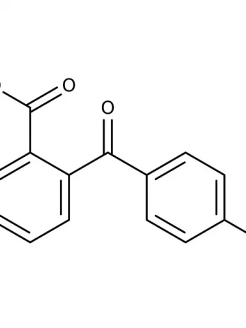 available for purchase from Sarchem laboratories. please contact us for pricing and lead-time 2-(4-Chlorobenzoyl)benzoic acid | 85-56-3