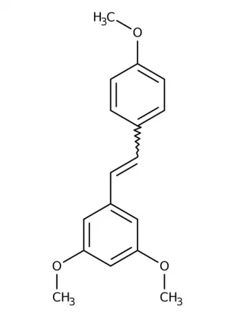 Chemical structure of (E)-Trimethoxystilbene | 22255-22-7