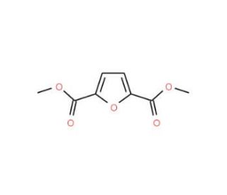 Chemical structure of Dimethyl furan 2,5 dicarboxylate | 4282-32-0