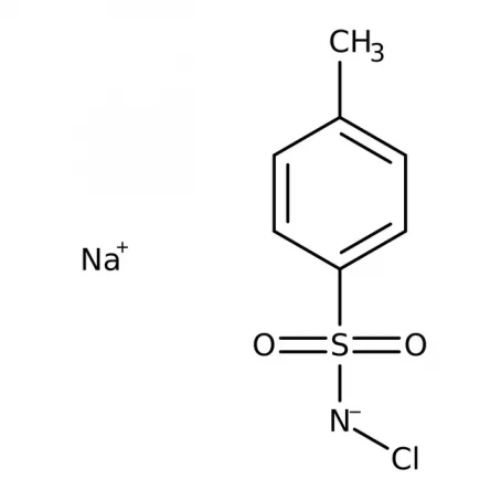 Chemical structure of Chloramine T | 127-65-1