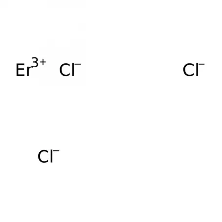Chemical structure of Erbium (III) chloride, anhydrous (99.9% Er) | 10138-41-7