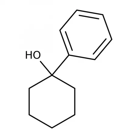 Chemical structure of 1-Phenyylcyclohexanol | 1589-60-2
