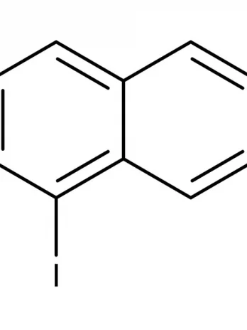 Chemical structure of Iodonaphthalene | 90-14-2