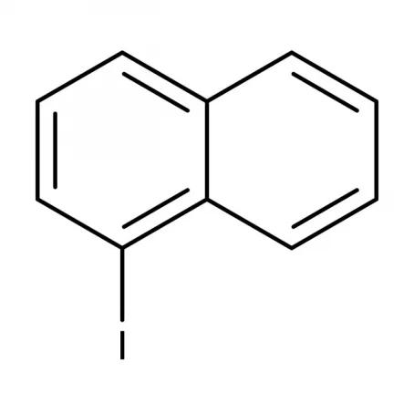 Chemical structure of Iodonaphthalene | 90-14-2