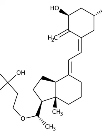 Chemical structure of 22-Oxacalcitriol | 103909-75-7