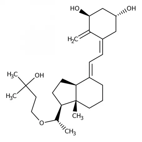 Chemical structure of 22-Oxacalcitriol | 103909-75-7