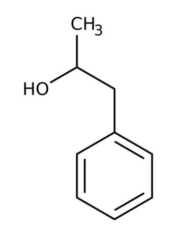 Chemical structure of 1 Phenyl 2 propanol | 698-87-3