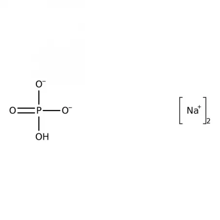 Chemical structure of Sodium Phosphate Dibasic | 7558-79-4