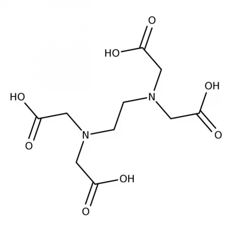 Chemical structure of EDTA | 60-00-4