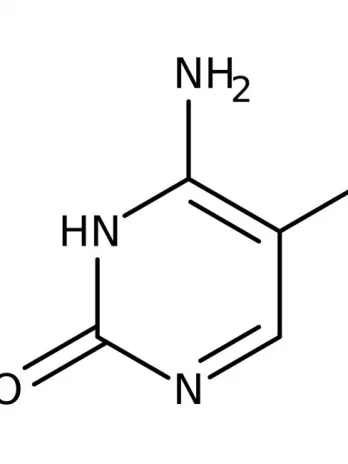 Chemical structure of 5-Fluoro-cytosine | 2022-85-7